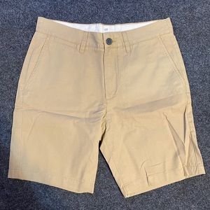 khaki shorts